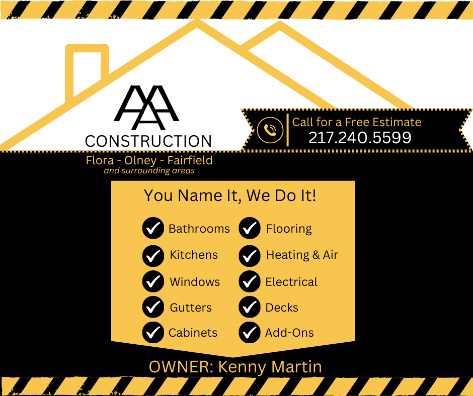 AAA Construction logo